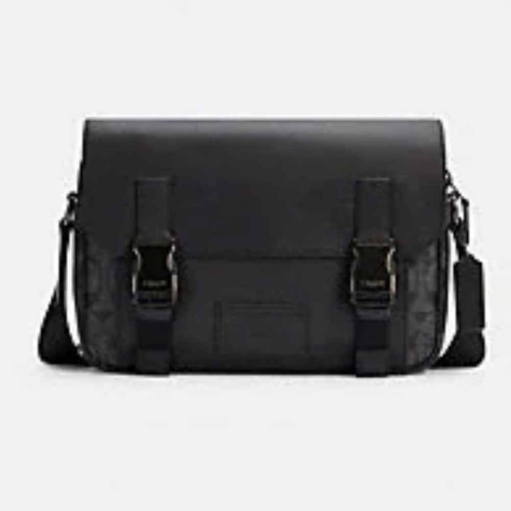 Coach Track Crossbody In Signature Canvas